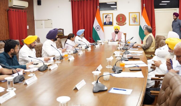 Farmers to receive Rs 1 lakh per year until land is developed: CM Mann