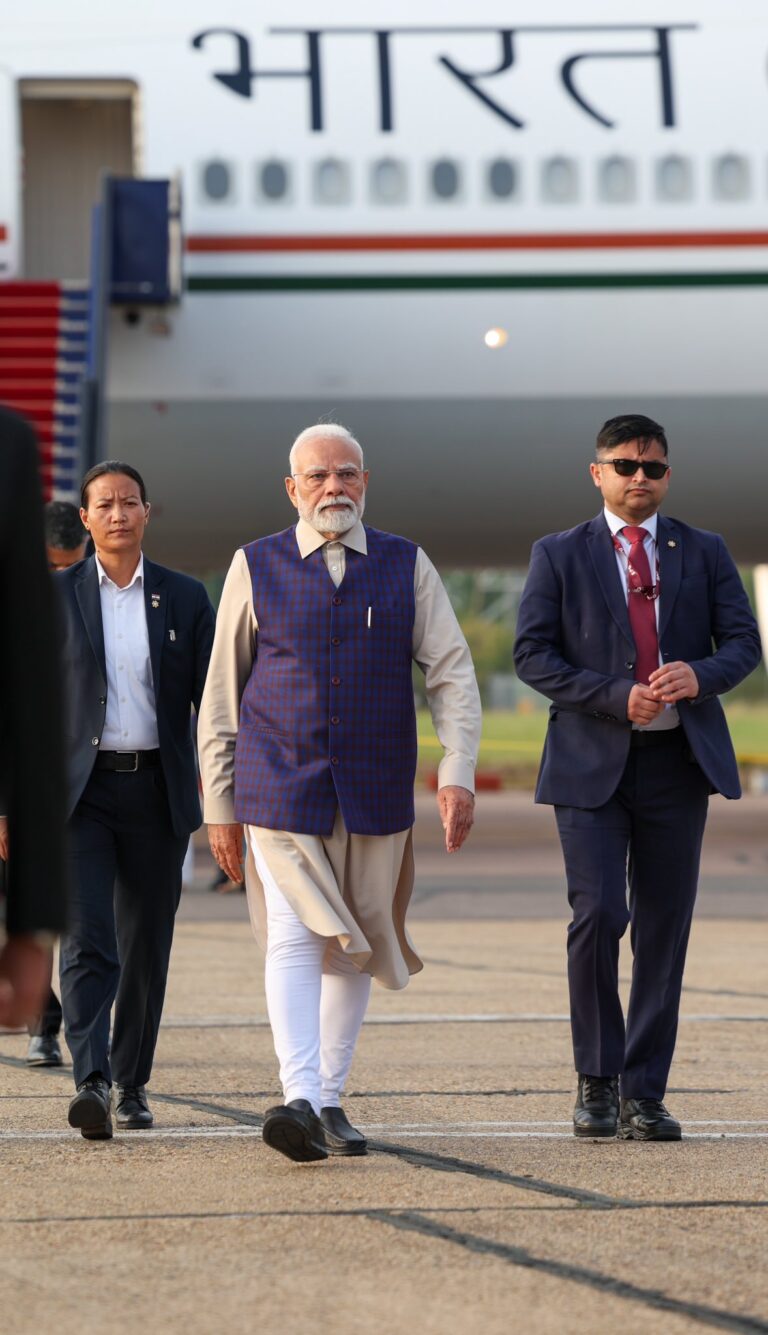 PM Modi, UK PM Starmer  hold meeting