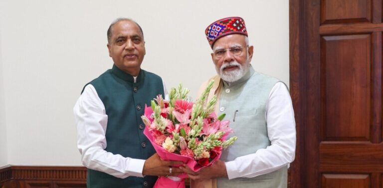 PM Modi promises all possible aid for flood-ravaged Himachal: Jairam Thakur