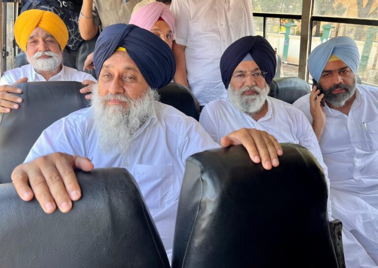 SAD chief Sukhbir Badal detained by Punjab Police