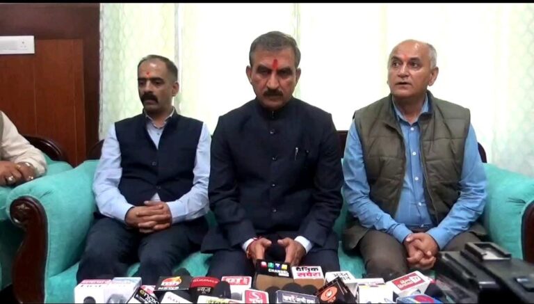 Himachal Pradesh is safe for tourists: CM Sukhu