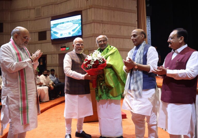 ‘Happy to see enthusiasm in favour of  Radhakrishnan’: PM Modi