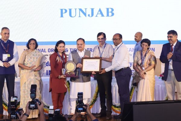 Punjab wins national award for organ donation, donation, transplantation