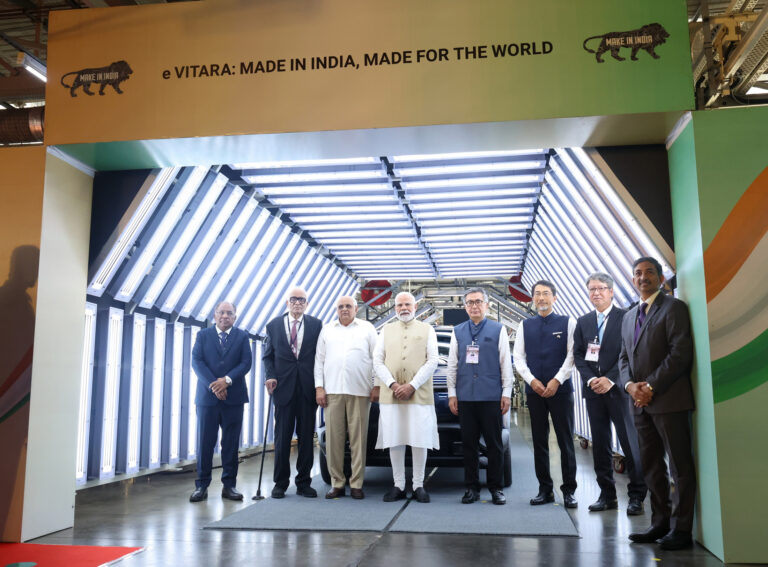 PM Modi: India to export EVs to 100 countries, begins battery electrode production