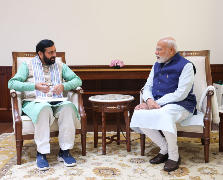 Haryana CM Saini meets PM Modi