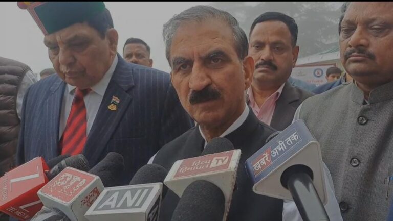 CM Sukhu backs Rahul’s voter list claims, urges EC probe