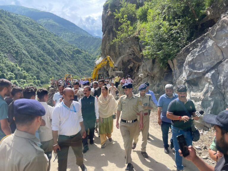 CM Sukhu surveys flood-hit Chamba, vows relief and rehabilitation