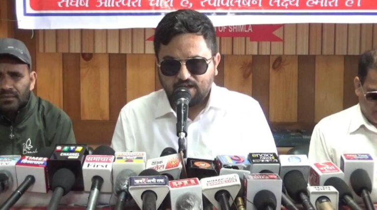 Visually impaired protestors threaten self-immolation over unfilled quota jobs
