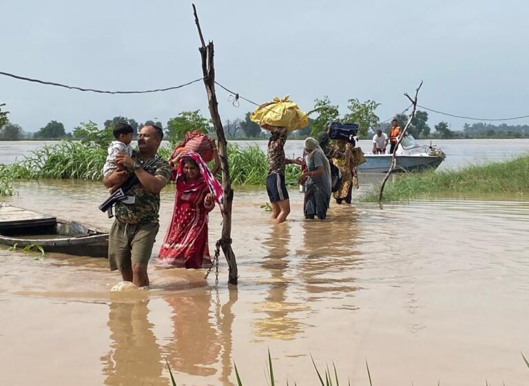 BSF rescues villagers stranded in Punjab floods