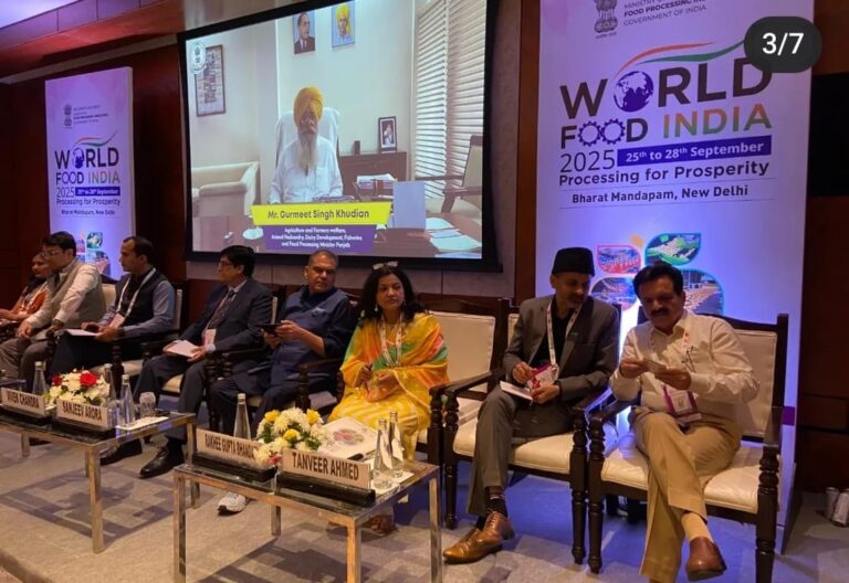 Punjab pitches agro-food investment at World Food India 2025