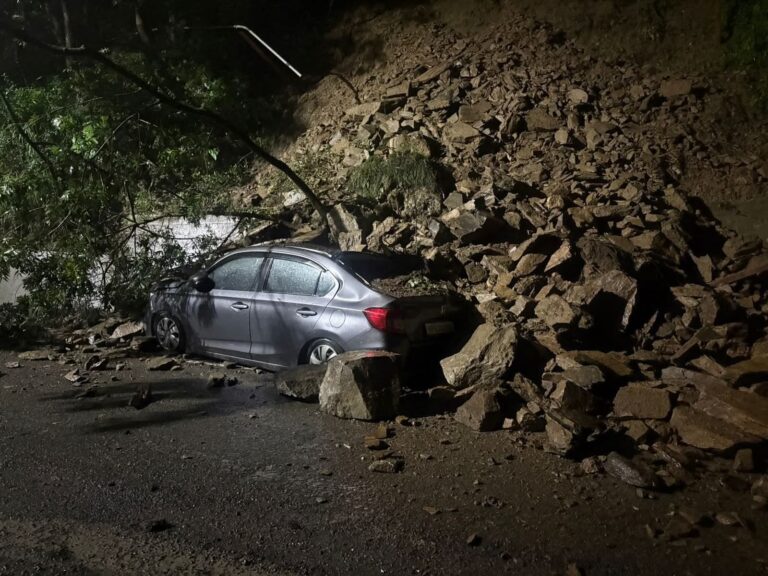 Red alert in Himachal six districts as torrential rains wreak havoc