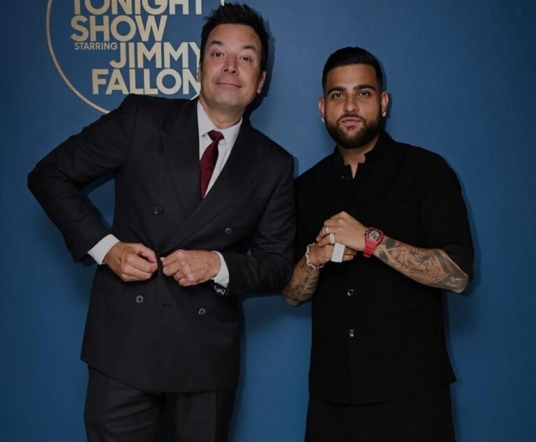 Jimmy Fallon tries ‘Bhangra’ with Karan Aujla, fans say “Punjabi cha gaye oye”
