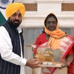 CM Mann invites President Murmu to Guru Tegh Bahadur 350th martyrdom anniversary