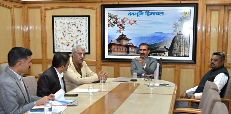 CM Sukhu announces pay hike for mid-day meal, daily wage and local body workers