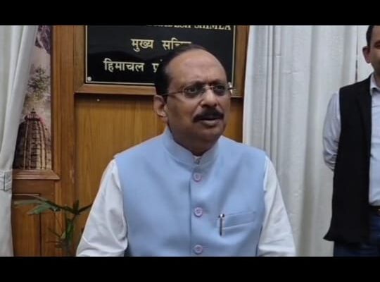 HP acting Chief Secretary orders clearance of files within two days