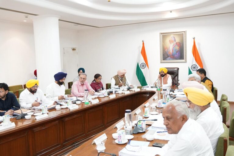 Punjab raises crop loss compensation to Rs 20,000 per acre