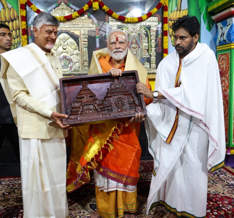 PM Modi unveils Rs 13,430 crore projects in Andhra Pradesh