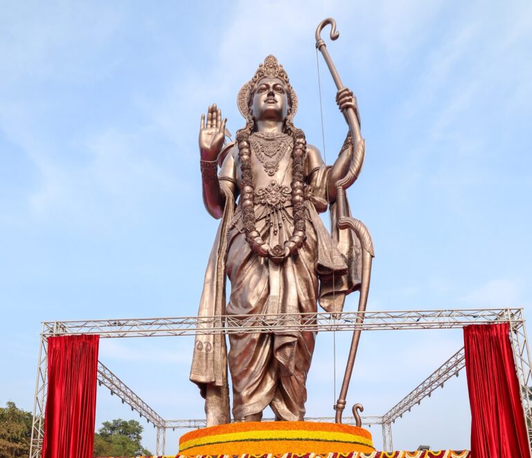 PM Modi unveils world tallest statue of Lord Ram in Goa