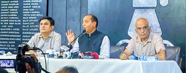 Congress govt failed to fulfill its guarantees: Former CM Jai Ram Thakur