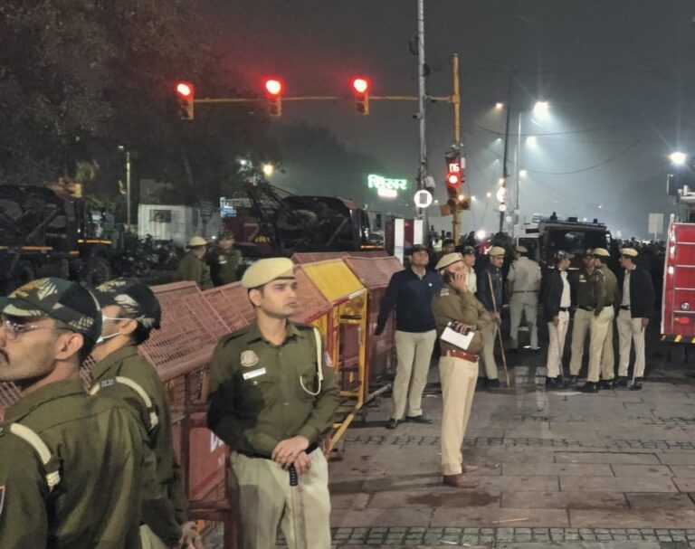 Nine killed, 20 injured in powerful blast near Delhi’s Red Fort