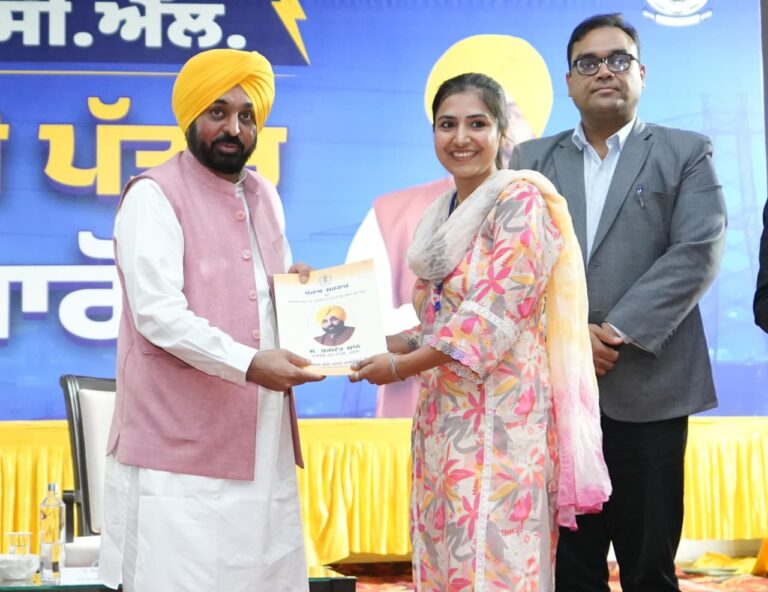58,962 youth recruited on merit, CM Mann urges them to serve with integrity