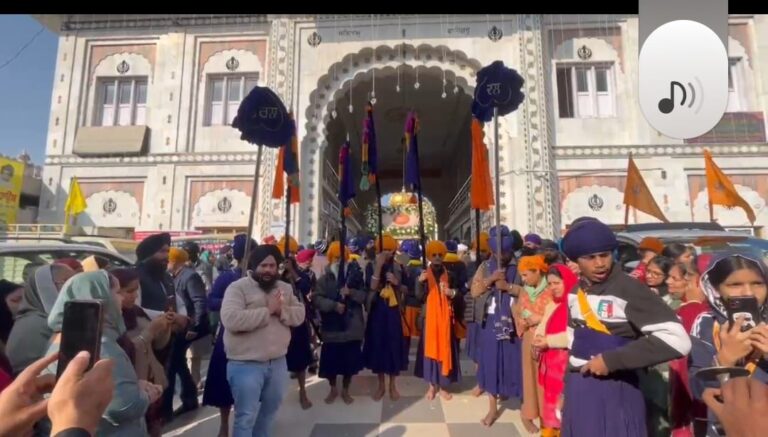Nagar Kirtan receives grand welcome in Jammu