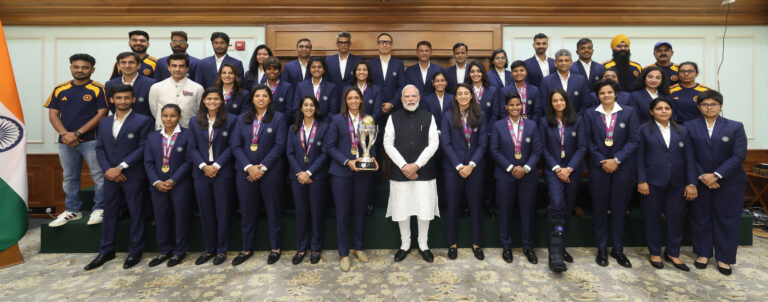 ‘That catch changed everything’: PM Modi meets India’s Women’s World Cup champions
