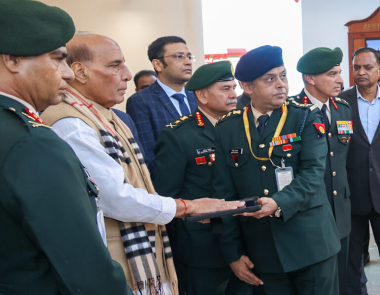 ‘Voice of balance and responsibility’:Rajnath Singh on India’s global standing