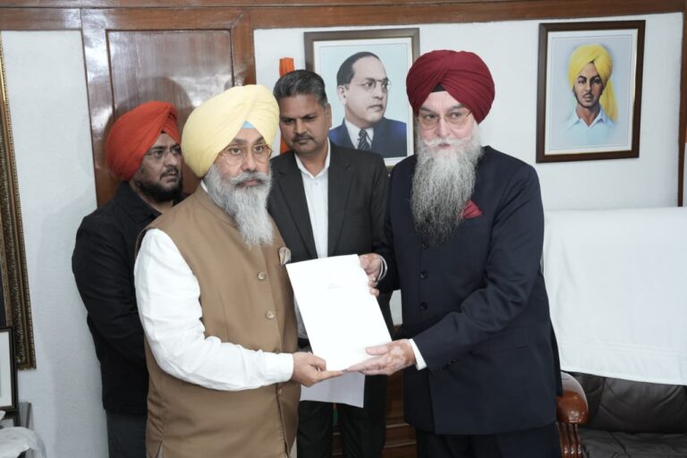 Punjab Speaker administers oath to Harmeet Singh Sandhu