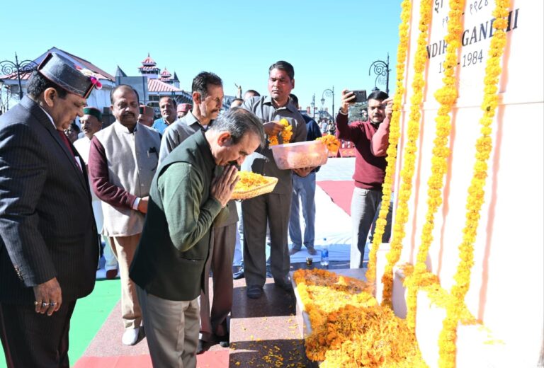 Indira Gandhi’s courage, leadership remain unmatched: Himachal CM Sukhu