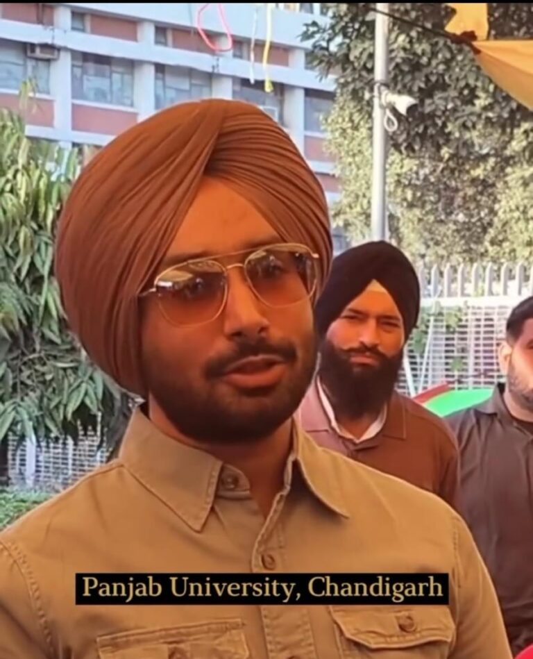 Satinder Sartaaj backs Panjab University students’ protest for senate elections