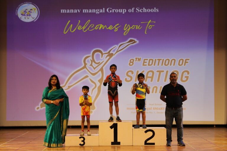 Mohammad Aiman, Avneet Kaur win group titles at Manav Mangal Skating Carnival