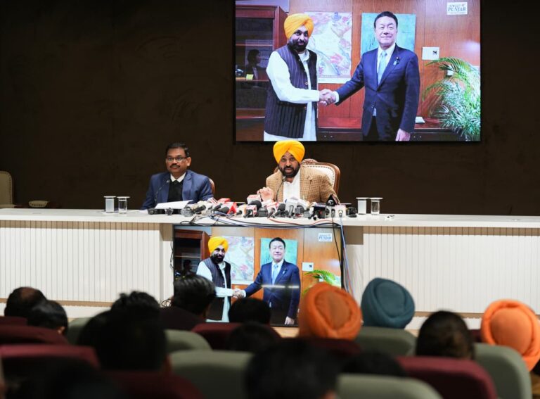 Japan–South Korea outreach boosts Punjab’s investment push: Mann