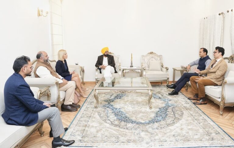 Mann seeks stronger UK partnership to position Punjab as investment hub