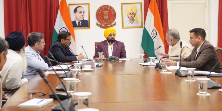 CM Mann announces Rs 10 lakh cashless health cover for all families