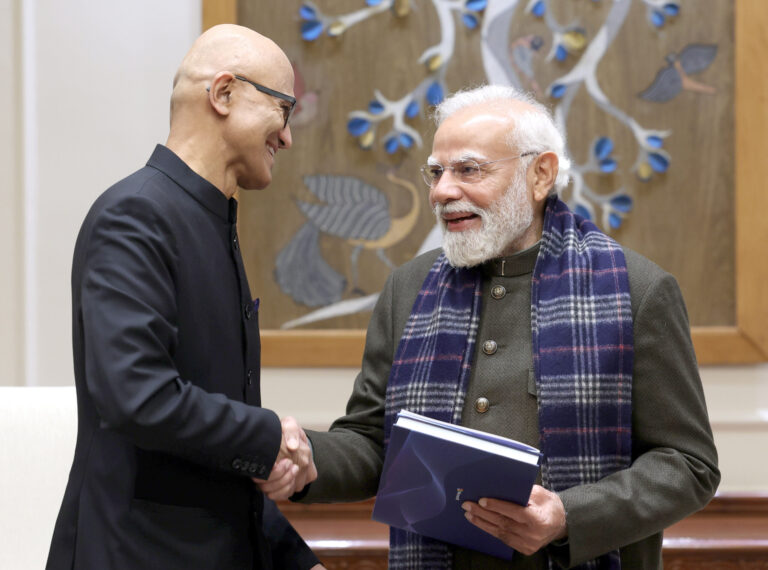 Microsoft to invest 17.5 bn dollars in India