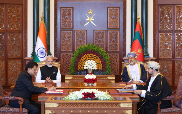 India and Oman sign major trade pact to boost economic ties