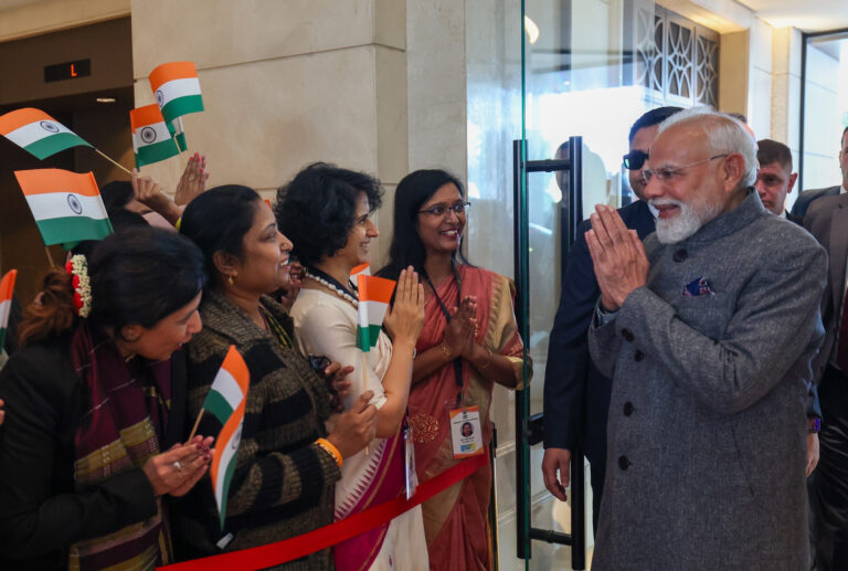 PM Modi receives ceremonial welcome in Amman