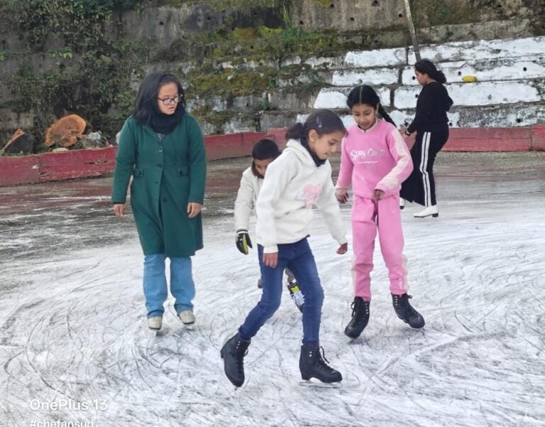Shimla’s historic Ice skating rink opens for winter season