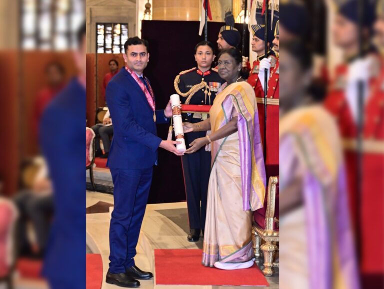 Dr Suresh Kumar Angurana wins Vigyan Yuva–Shanti Swarup Bhatnagar Award 2025