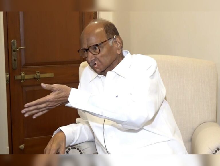 No idea about Sunetra’s swearing-in as Dy CM: Sharad Pawar
