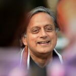 Congress MP Shashi Tharoor in Thiruvananthapuram