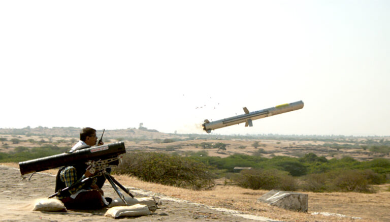India successfully tests third-generation anti-tank missile