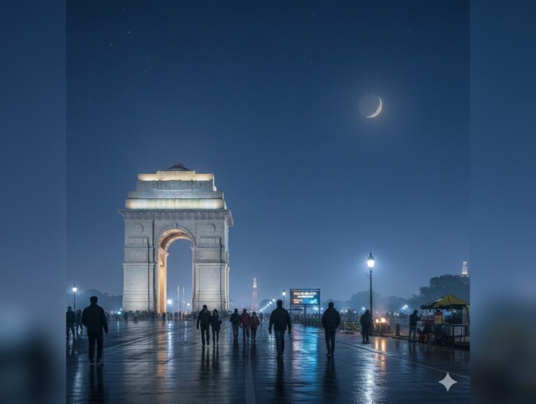 Night temperatures drop sharply after spell of rain in Delhi, air quality sees slight improvement