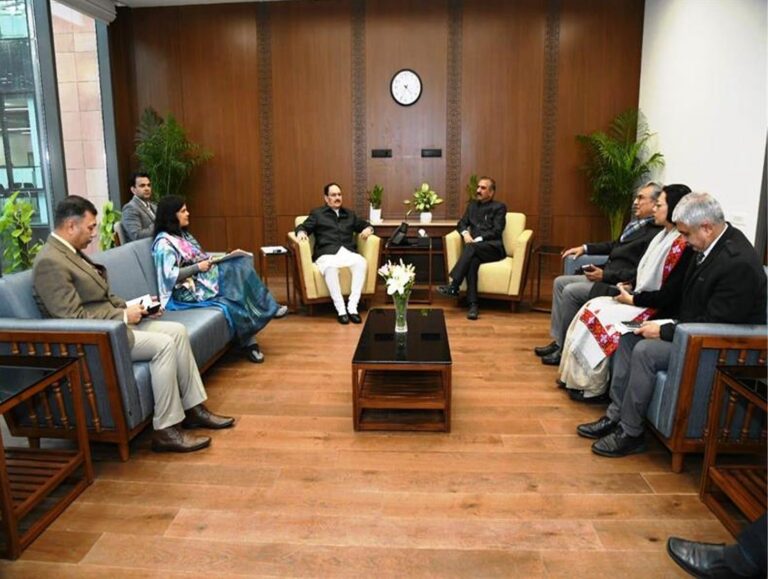 Himachal CM Sukhu seeks central support for health projects