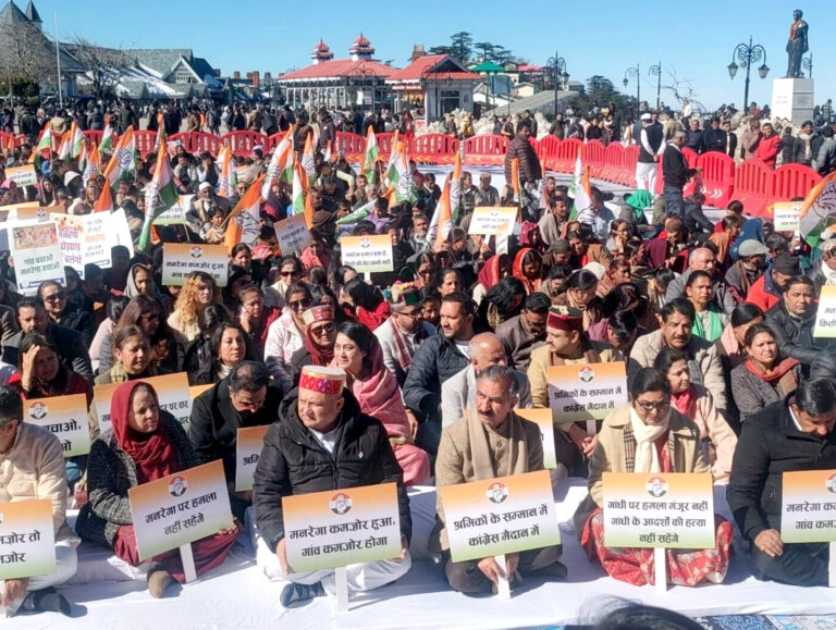 Removing Gandhi’s name from MGNREGA is  malicious act: CM Sukhu
