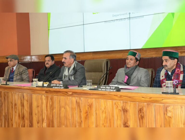 Land revenue payment is mandatory: CM Sukhu to hydropower developers