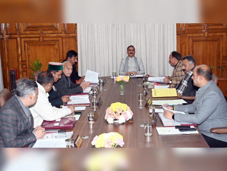 Himachal Cabinet approves cancer centre in Hamirpur, welfare cess and tourism projects