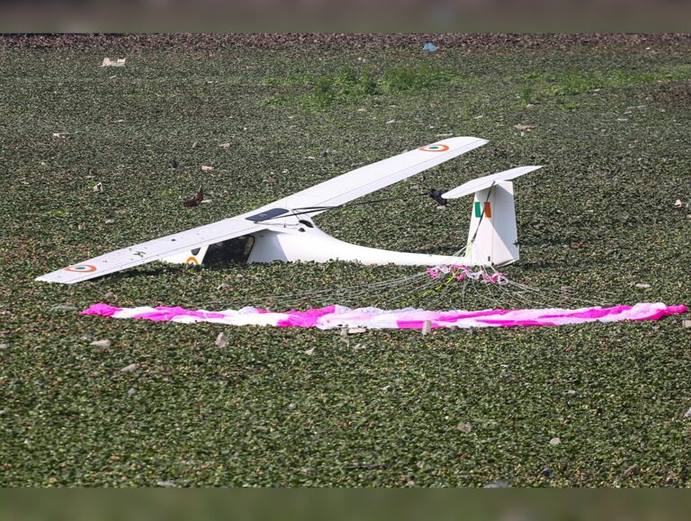 IAF’s two-seater microlite aircraft meets with accident in UP’s Prayagraj, crew safe