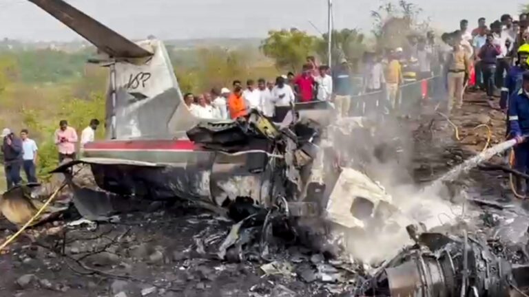 Ajit Pawar’s plane caught fire, exploded multiple times after crash: Eyewitnesses